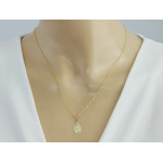 złota zawieszka medalik