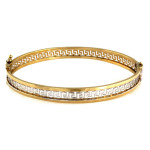 bransoletka bangle złota 585