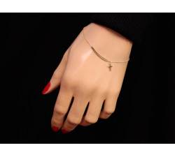 bransoletka dla kobiety ze złota 375