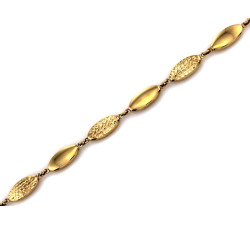 Elegancka złota bransoletka 375 elementowa