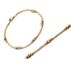 złota bransoletka 333 kuleczkowa