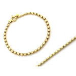 Złota bransoletka 585 elegancki motyw