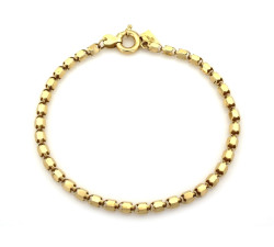 Złota bransoletka 585 elementowa na prezent