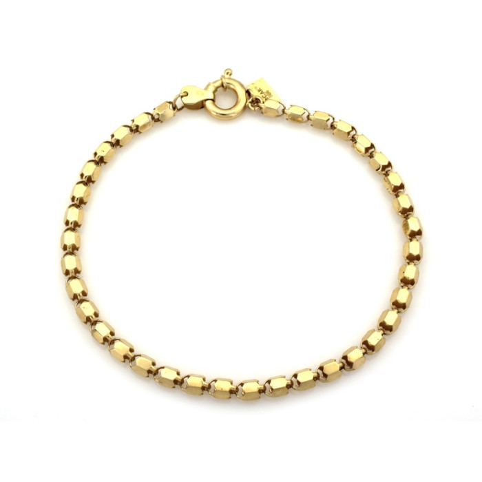 Złota bransoletka 585 elementowa na prezent