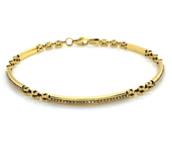 Złota bransoletka 333 elementowa