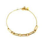 Bransoletka złota 585 damska łańcuszki