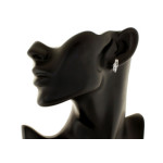 kolczyki 925 angielskie bez cyrkonii