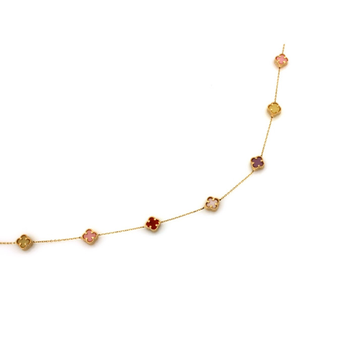 klasyczny złoty naszyjnik