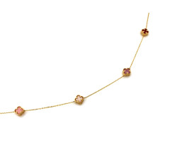 klasyczny złoty naszyjnik