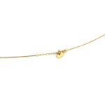 złoty naszyjnik bez kamieni