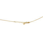 złoty naszyjnik bez kamieni