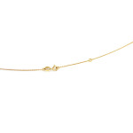 klasyczny złoty naszyjnik