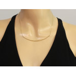 klasyczny złoty naszyjnik