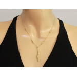 klasyczny złoty naszyjnik