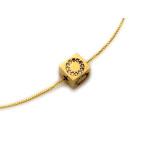 klasyczny złoty naszyjnik