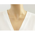 klasyczny złoty naszyjnik