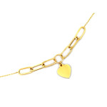 klasyczny złoty naszyjnik