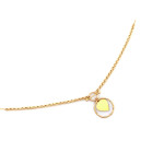 klasyczny złoty naszyjnik