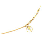 klasyczny złoty naszyjnik