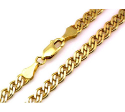 łańcuszek złoty 585 monaliza