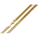 łańcuszek ze złota 585 unisex