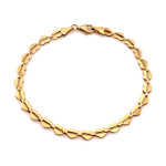 Złota bransoletka z elementów 585