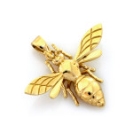 klasyczny złoty wisiorek