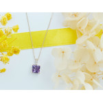 złoty naszyjnik kamienie naturalne