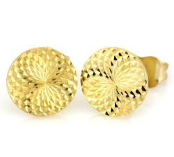 Złote kolczyki  sztyfty