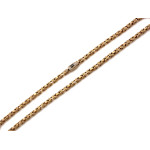 męski łańcuszek o splocie królewskim