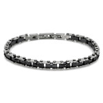 Męska bransoletka ze stali na prezent