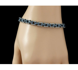 Męska bransoletka ze stali na prezent