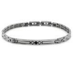 Bransoletka ze stali chirurgicznej elementowa na prezent