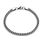 Stalowa bransoletka lisi ogon unisex