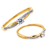 klasyczny złoty pierścionek