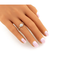 klasyczny złoty pierścionek