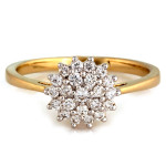 złoty pierścionek bez kamieni