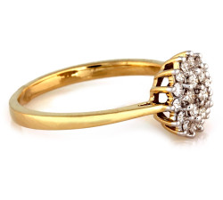 klasyczny złoty pierścionek