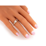 złoty pierścionek bez kamieni