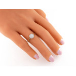 gładki złoty pierścionek