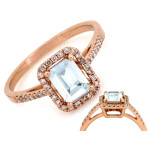 gładki złoty pierścionek