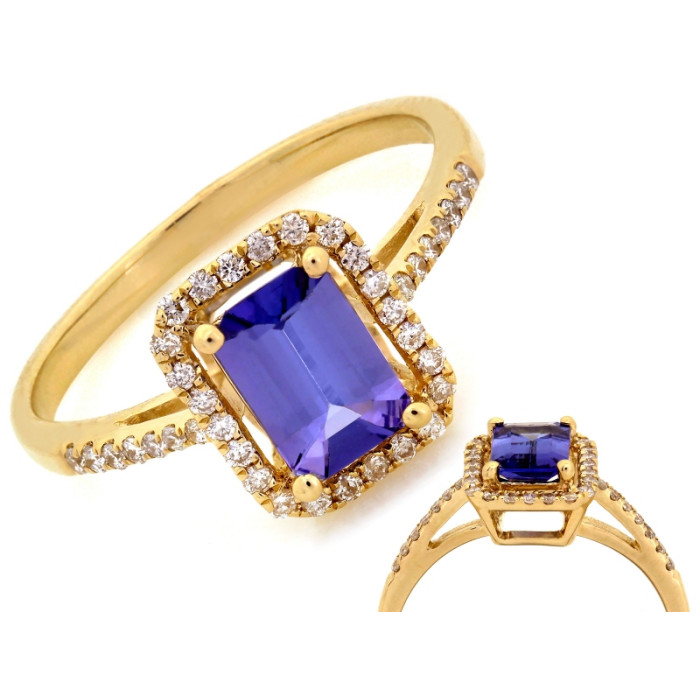 klasyczny złoty pierścionek