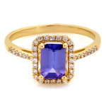 złoty pierścionek bez kamieni