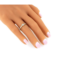 klasyczny złoty pierścionek