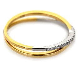 klasyczny złoty pierścionek