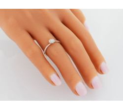 klasyczny złoty pierścionek