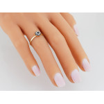 klasyczny złoty pierścionek