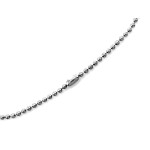 Srebrny naszyjnik męski próby 925 z długim podwójnym wisiorkiem nieśmiertelnika z możliwością grawerunku za dopłatą