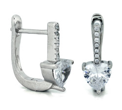 komplet stalowy ze srebrem