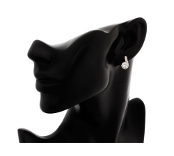 zestaw biżuterii srebrny ze stalą